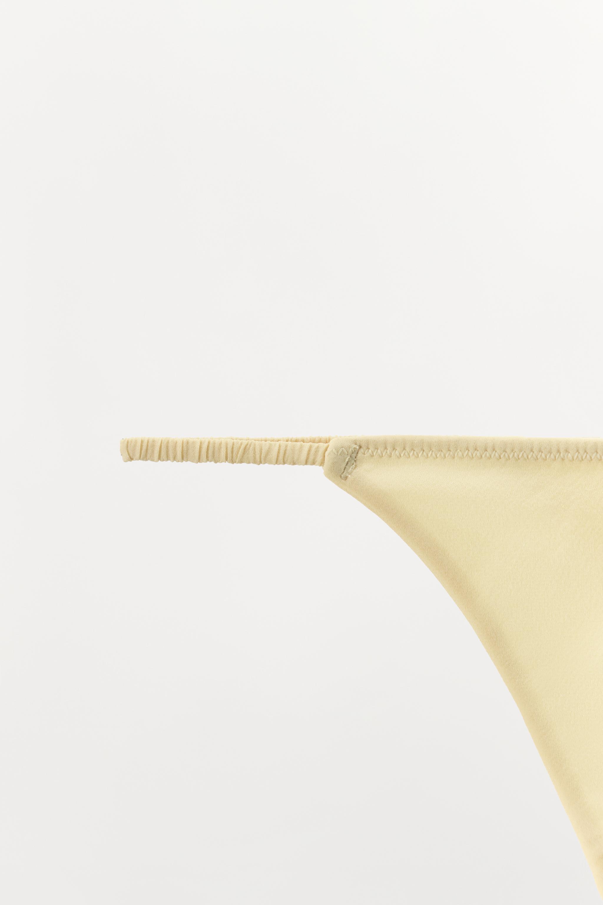 SILK BLEND THONG
